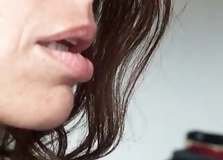 Fast paced editing at the start of this porn vid